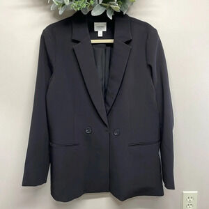 Nine West Classic Black Blazer Suit Jacket 14